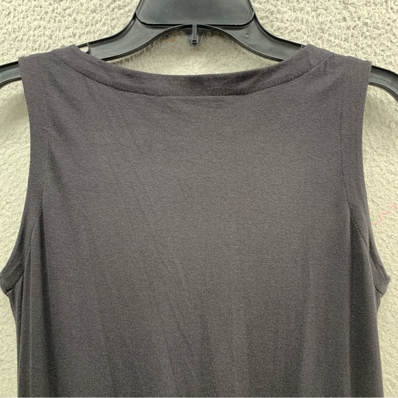 Athleta Westwood Bodycon Dress Black Tiered Waist Ruched Soft Stretch Size XS - Picture 16 of 16